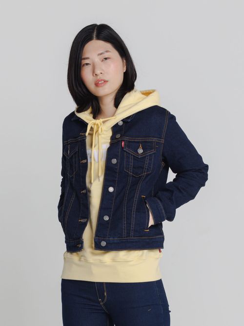 chaqueta de mezclilla mujer levis